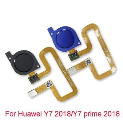 Home Buton + Senzor Amprenta Huawei Y7 Prime (2018) Albastru