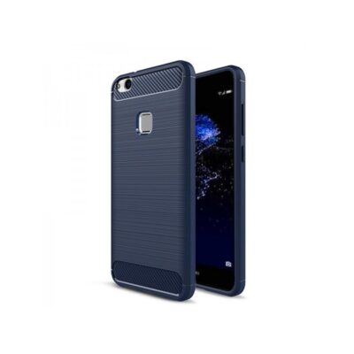 Husa Carbon Fiber Samsung Galaxy A70, SM A705 Albastra
