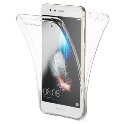 Husa Fata + Spate Transparent TPU Samsung Galaxy A70, A705