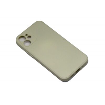 Husa Silicone Case Apple iPhone 12 Pro Max Crem