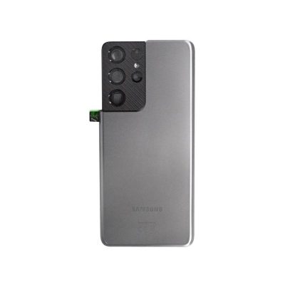 Capac Baterie Samsung Galaxy S21 Ultra, G998 Negru cu geam camera