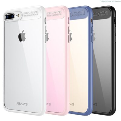 Husa Usams Mant Series Apple Iphone 7, Iphone 8 Albastra