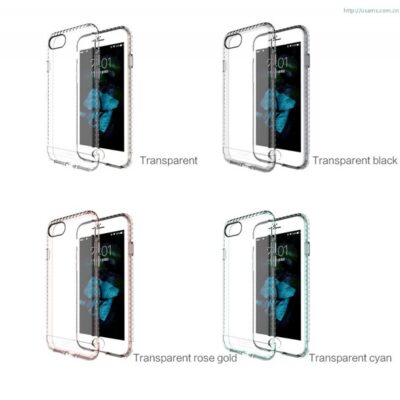 Husa Usams Mingo Series Apple Iphone 7, Iphone 8 Transparenta