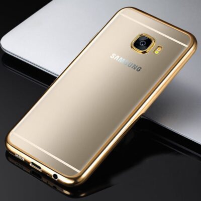 Husa Plating Samsung Galaxy A3 (2017) A320 Gold