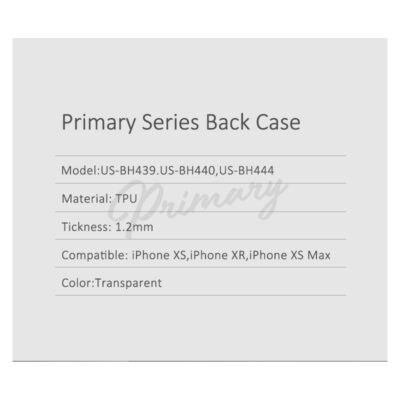 Husa Usams Primary Series Iphone XS Transparenta