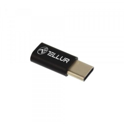Adaptor Tellur Micro USB la USB Type C Negru