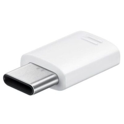 Adaptor USB Type-C – MicroUSB Samsung EE-GN930BW Alb