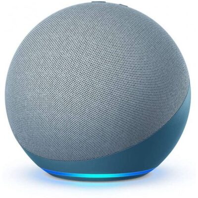 Boxa inteligenta Amazon Echo, generatia 4a Cu sunet premium, hub inteligent casa si Alexa, Albastru