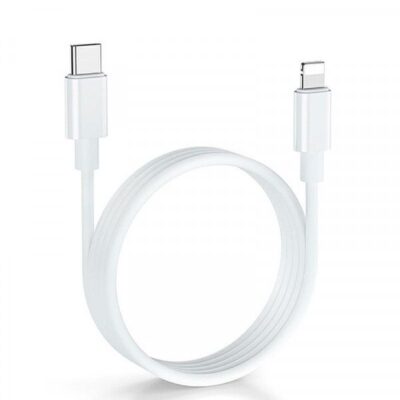 Cablu Date Si Incarcare USB Type C – Lightning Alb