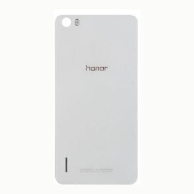 Capac Baterie Spate Huawei Honor 6 Cu Adeziv Sticker Alb