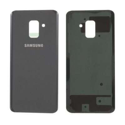 Capac Baterie Spate Samsung Galaxy A8 A530 Cu Adeziv Sticker Gri