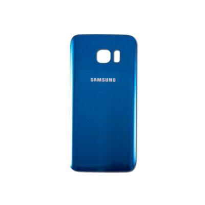 Capac Baterie Spate Samsung Galaxy S7 Edge G935 Cu Adeziv Sticker Albastru