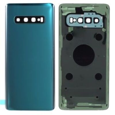 Capac Baterie Samsung S10 SM-G973 Prism Green Complet cu Ornamente