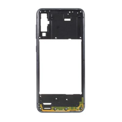 Carcasa Corp Mijloc Cu Butoare On / Off Samsung Galaxy A50 A505 Neagra