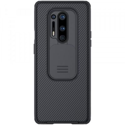 Husa telefon NILLKIN OnePlus 8 Pro Dura Cu Protectie Camera Neagra