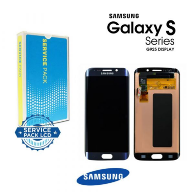 Display Samsung Galaxy S6 Edge G925 Cu Touchscreen Si Rama Original Negru