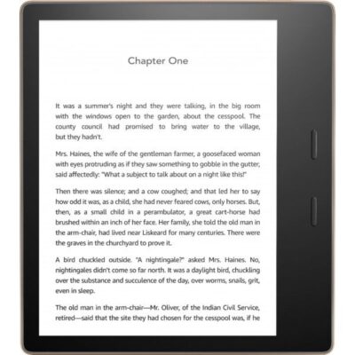 E-Book Reader Amazon Kindle Oasis, Ecran 7″, 300 ppi, 32GB, Wi-Fi, Waterproof, Graphite