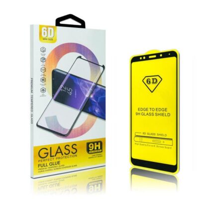 Folie protectie Sticla 6D,Full Glue iPhone 6,​White