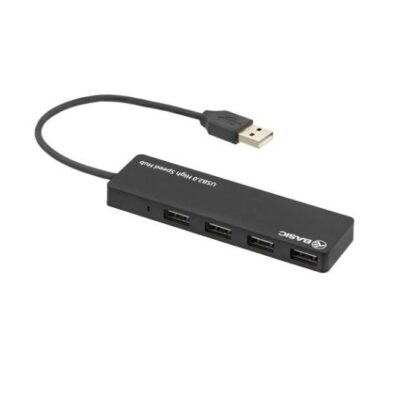 Hub USB 2.0 Tellur Basic, 4 port, negru