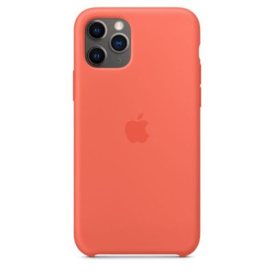 Husa iPhone 11 Pro Silicon Orange