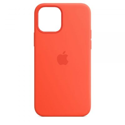 Husa iPhone 12 / 12 Pro Silicon Orange