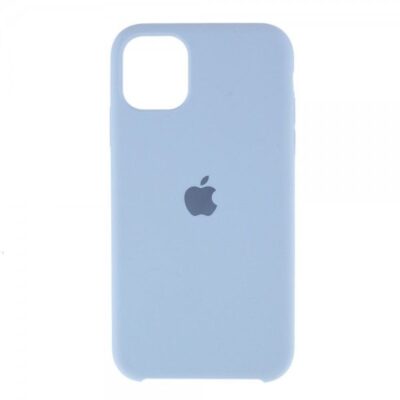 Husa iPhone 12 Mini Silicon Albastru Deschis