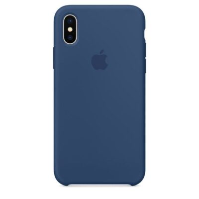 Husa iPhone X / XS Silicon Blue Cobalt