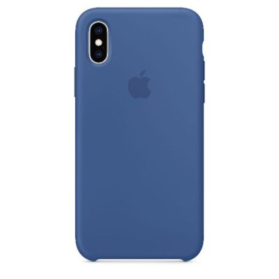 Husa iPhone X / XS Silicon Delft Blue