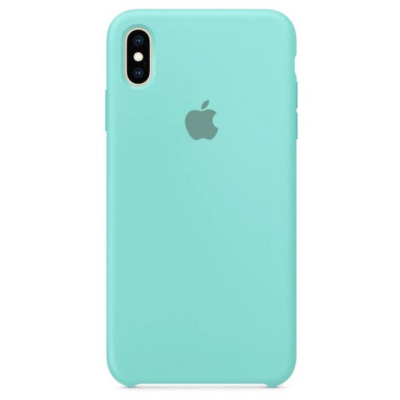 Husa iPhone XS Max Silicon Sea Blue