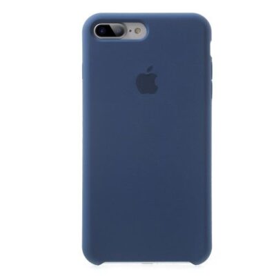 Husa iPhone 7 Plus Protectie Silicon Albastra