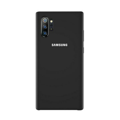 Husa Samsung Galaxy Note 10+ Silicon Negru