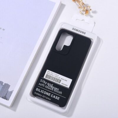 Husa Samsung Galaxy S21 Silicon Neagra