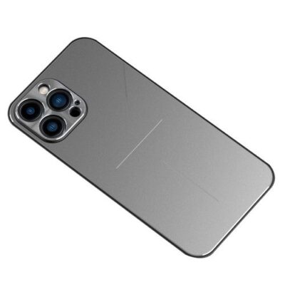 Husa Telefon iPhone 13 Pro Max Dura Argintie