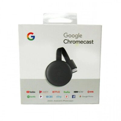 Pachet Google Chromecast 3 + Boxa Google Nest mini 2