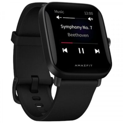 Smartwatch Amazfit Bip U Pro Built in GPS, Blood Oxygen, Heart Rate, Water Resistant Negru