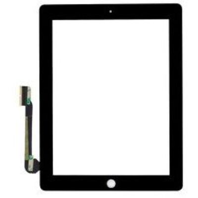 Geam Cu Touchscreen iPad 4 Wi-Fi + Cellular Negru