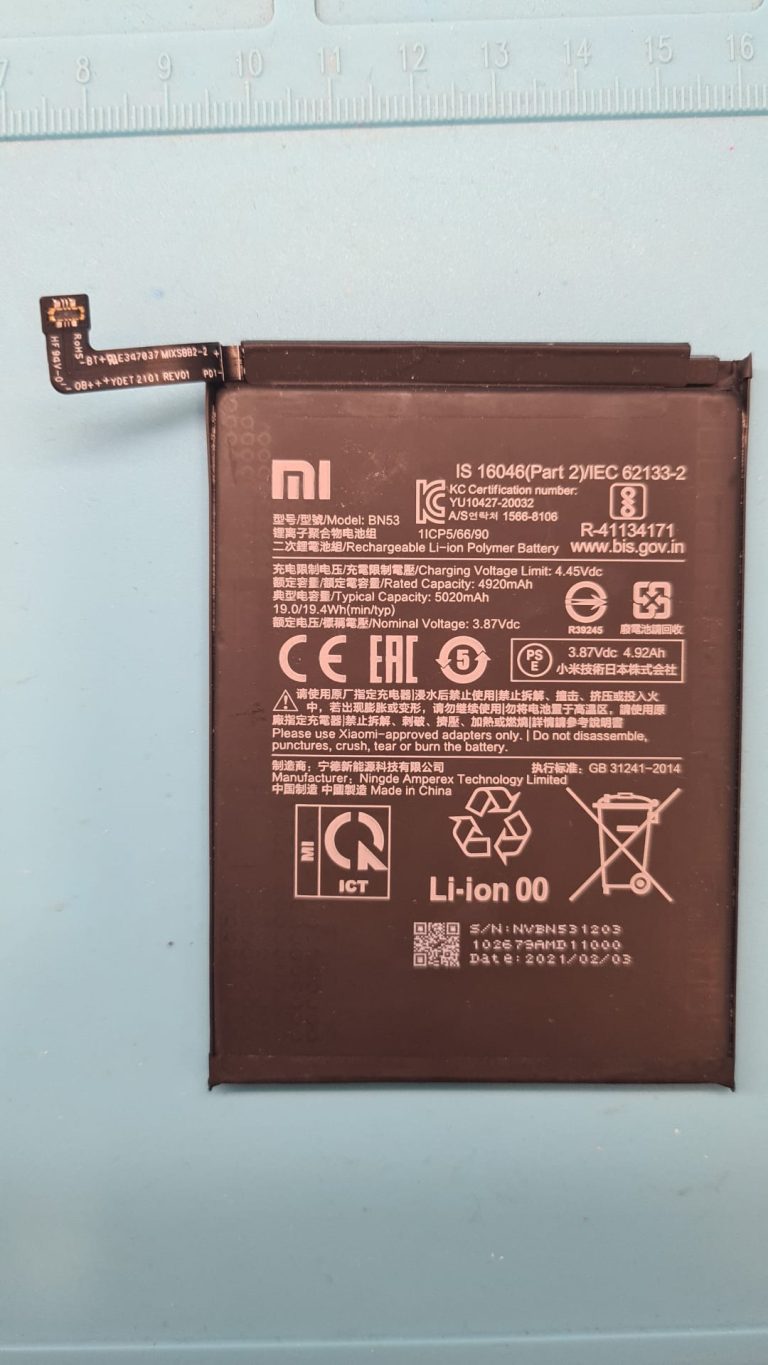 baterie redmi mi bn53 cu montaj inclus