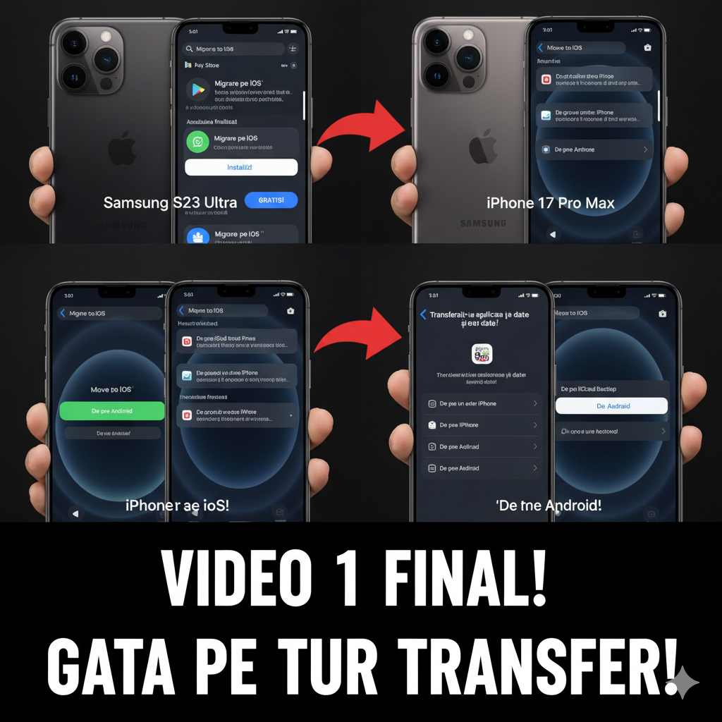 migrare date android ios