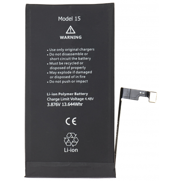 Acumulator Apple iPhone 15, High Capacity