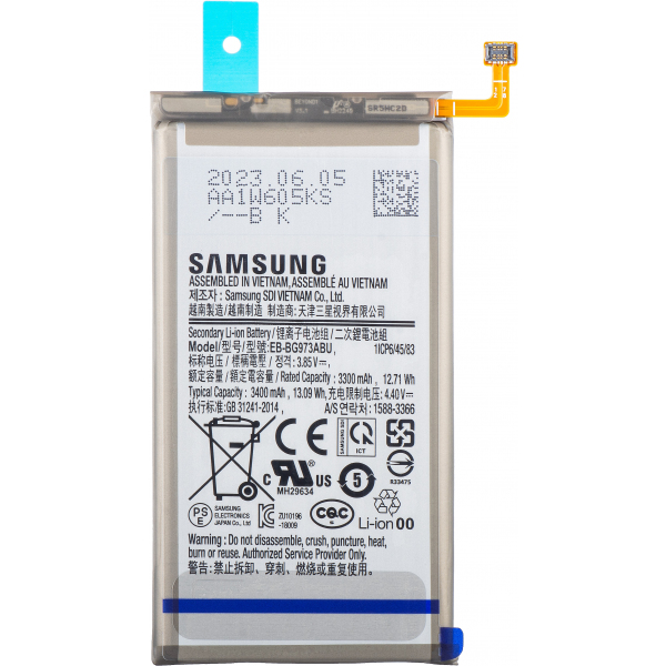 Acumulator Samsung Galaxy S10 G973, EB-BG973ABU, Service Pack GH82-18826A
