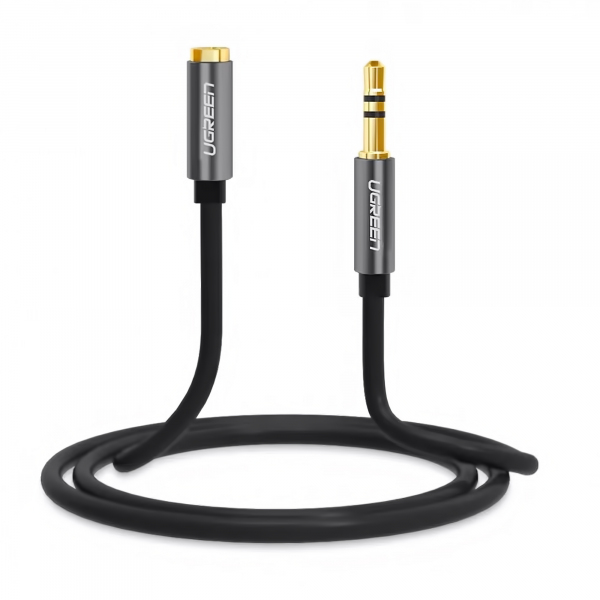 Adaptor Audio 3.5mm - 3.5mm UGREEN AV118, 1m, Negru