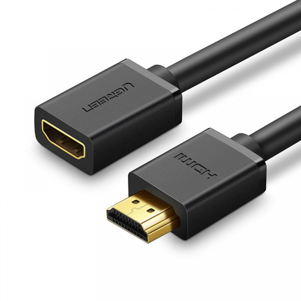 Cablu Video Prelungitor UGREEN HD107, HDMI - HDMI, 4K, 2m, Negru