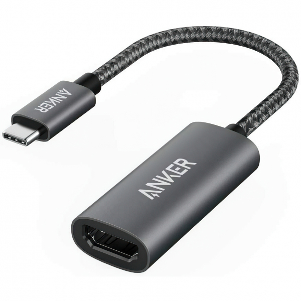 Adaptor Audio si Video USB-C - HDMI Anker PowerExpand+, Gri A83120A1
