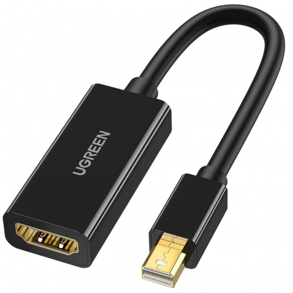 Adaptor Video UGREEN MD112, MiniDisplayPort - HDMI, 4K, Negru