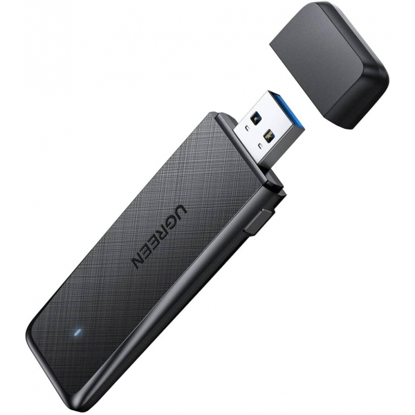Adaptor Wireless UGREEN CM492, Dual Band, 1300Mbps, Gri