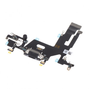 Banda cu Conector Incarcare - Microfon Apple iPhone 11, Negru