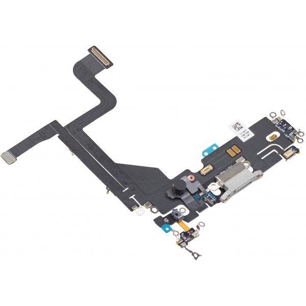 Banda cu Conector Incarcare - Microfon Apple iPhone 13 Pro, Argintiu
