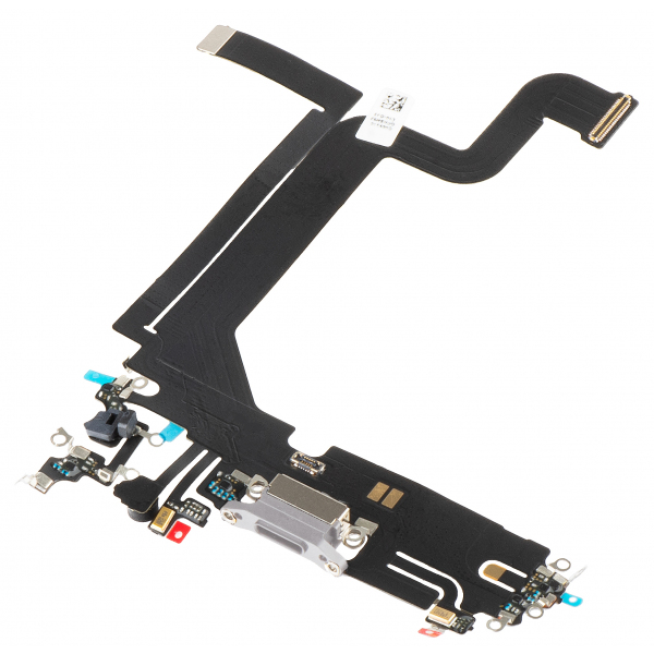 Banda cu Conector Incarcare - Microfon Apple iPhone 14 Pro Max, Argintiu