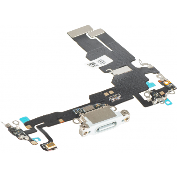Banda cu Conector Incarcare - Microfon Apple iPhone 15, Argintiu