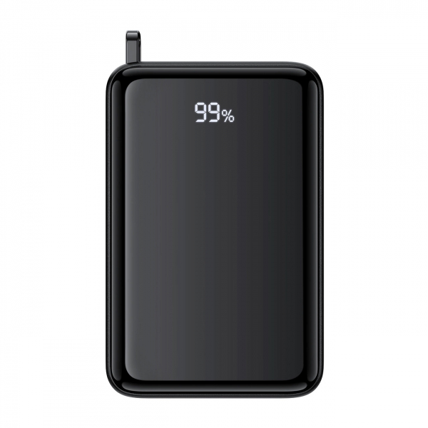 Baterie Externa Acefast M4, 20000mAh, 67W, PD, 1 x USB-A - 2 x USB-C, Neagra
